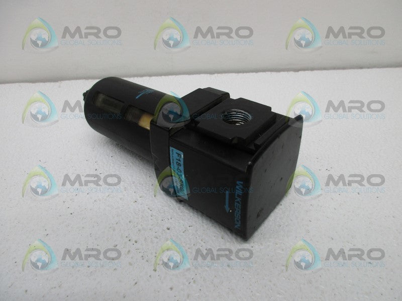 WILKERSON F18-03-SK00 PNEUMATIC FILTER  UNMP