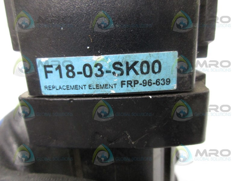 WILKERSON F18-03-SK00 PNEUMATIC FILTER  UNMP