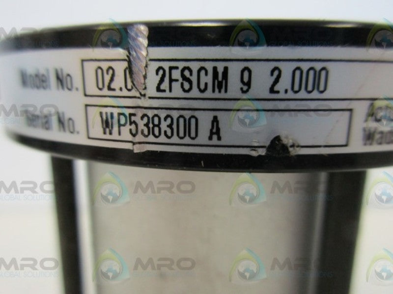 SCHRADER BELLOWS 02.00-2FSCM-9-2.000 AIR CYLINDER  NSNP