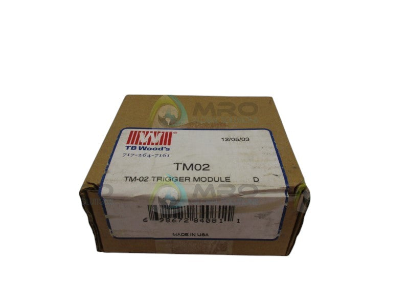 TB WOODS TM02 TRIGGER MODULE  NSFS