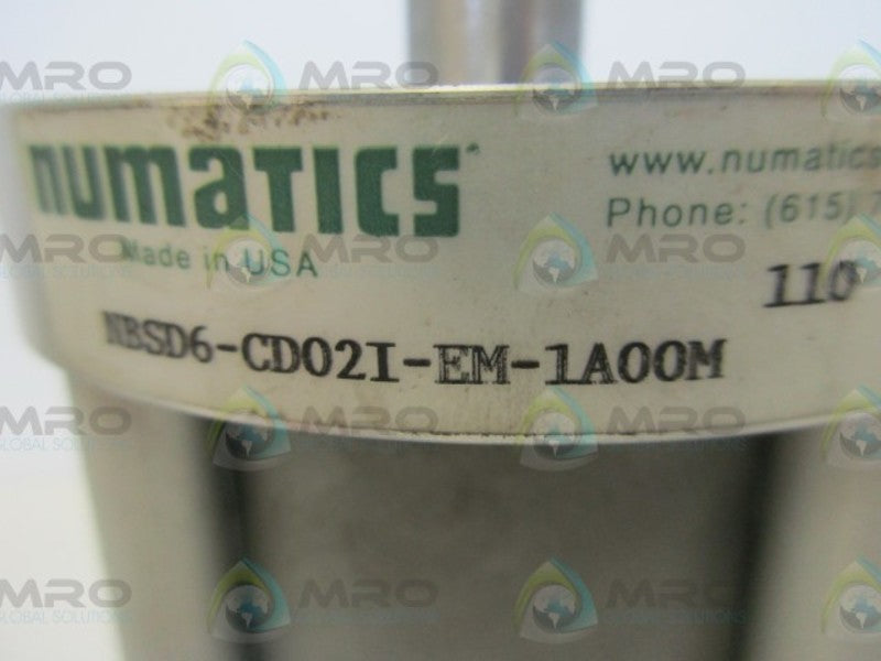 NUMATICS NBSD6-CD02I-EM-1A00M PNUEMATIC CYLINDER  NSNP