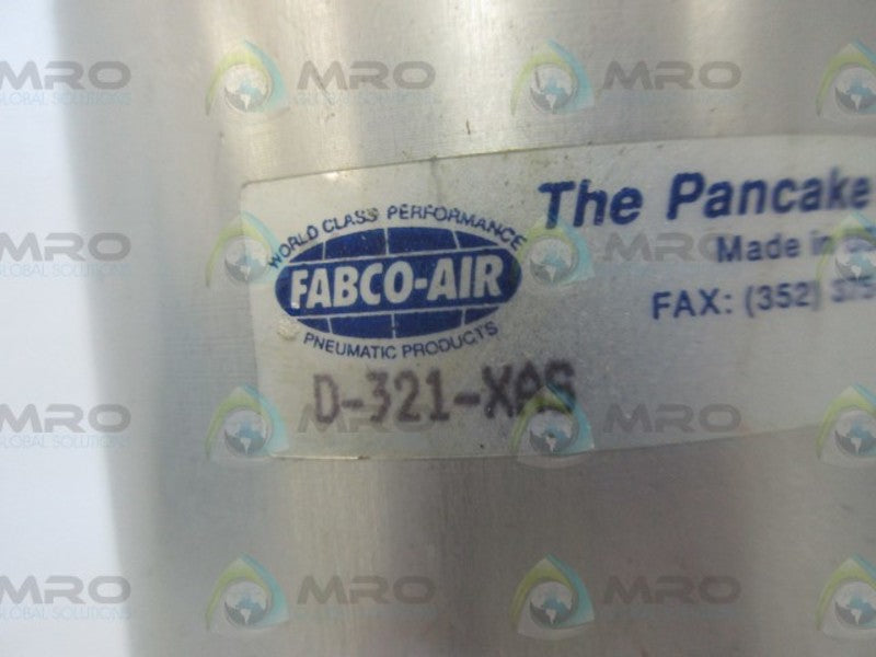 FABCO-AIR D-321-XAS DIAL A STROKE CYLINDER  NSNP