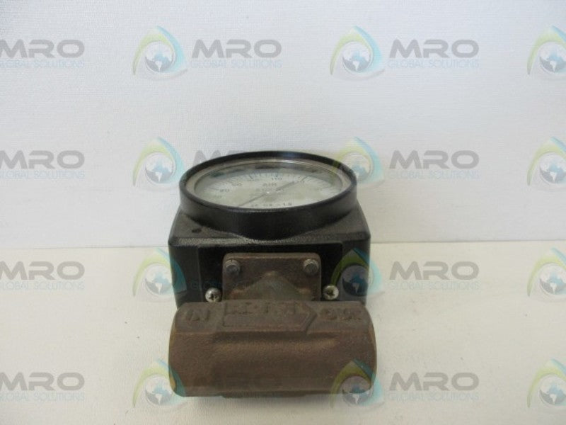 RCM INDUSTRIES 3/4-71-R-150-I FLO GAUGE  NSNP