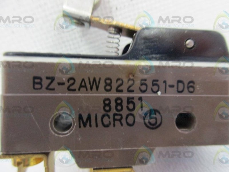 MICRO BZ-2AW822551-D6 LIMIT SWITCH   NSNP