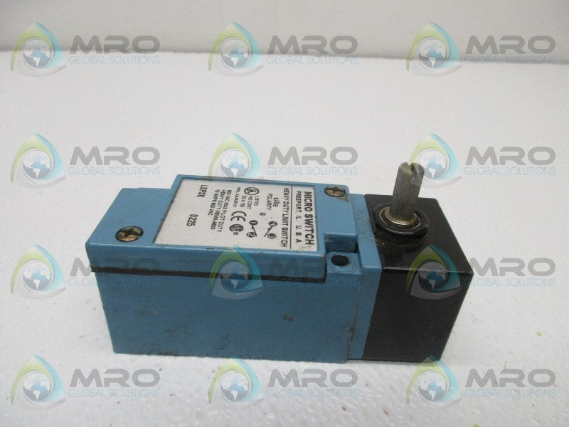 MICRO SWITCH LSP3K LIMIT SWITCH  UNMP