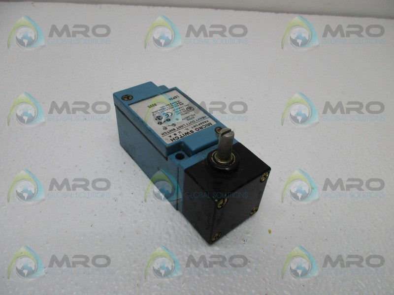 MICRO SWITCH LSP3K LIMIT SWITCH  UNMP
