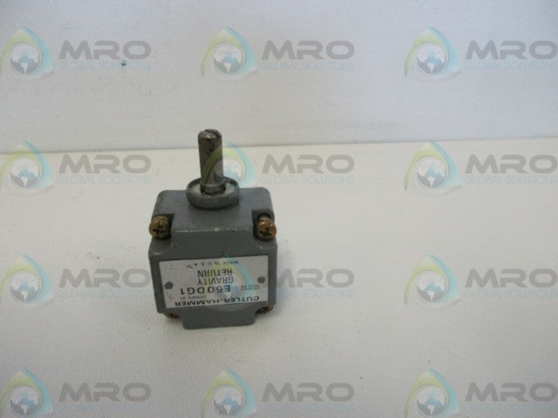 CUTLER HAMMER E50DG1 LIMIT SWITCH   NSNP