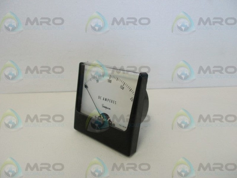 SIMPSON FS-50-MV VINTAGE GAUGE  NSNP