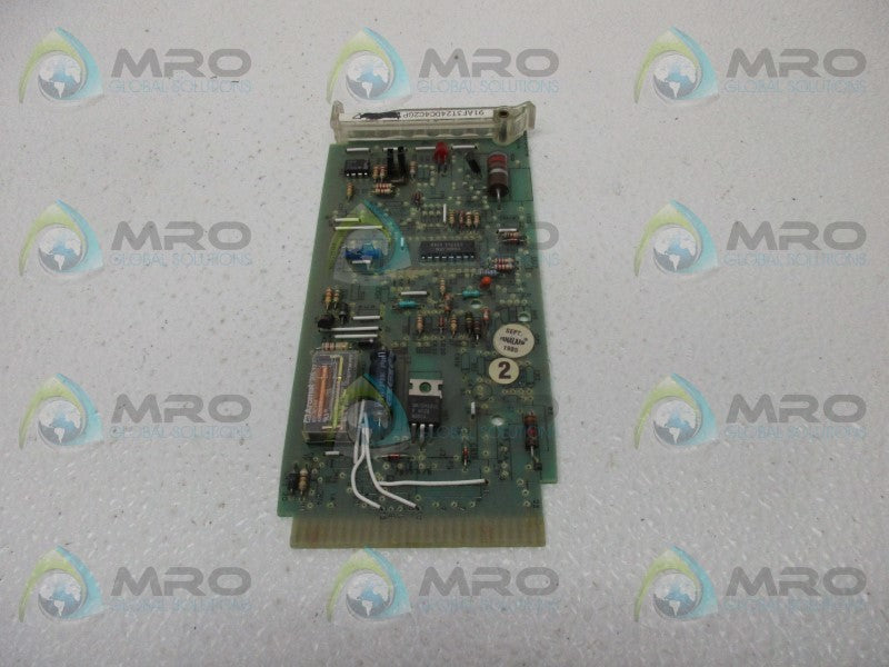 PANALARM 91AF3T24DC42GP SEQUENCE CARD  UNMP