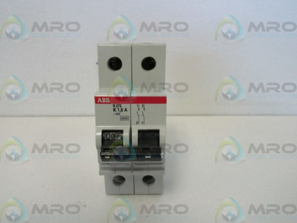 ABB S272-K1.6 CIRCUIT BREAKER 1.6A  NSNP