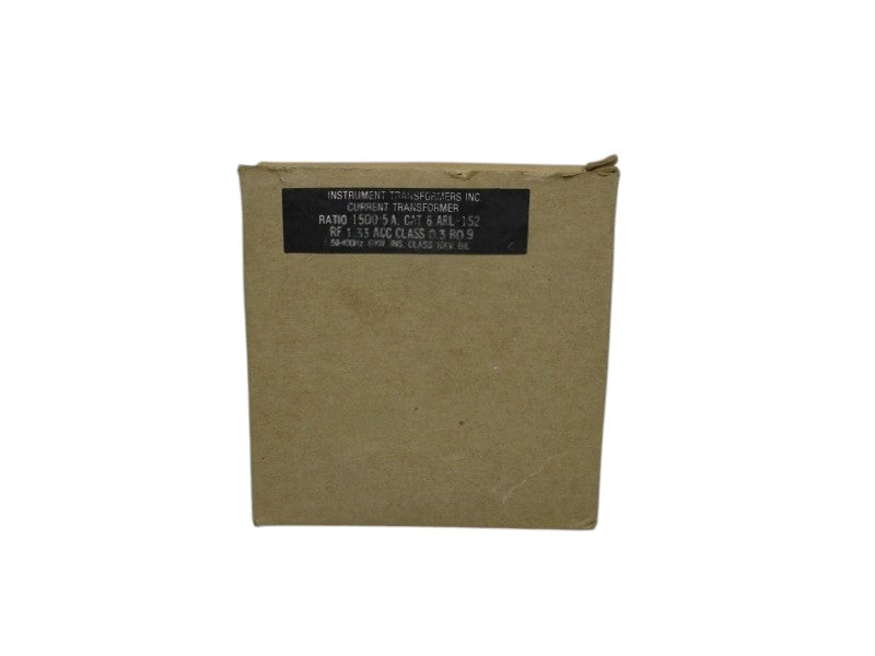 INSTRUMENT TRANSFORMER ARL-152 CURRENT TRANSFORMER RATIO 1500:5A  NSMP