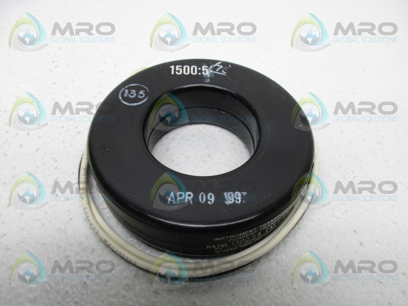 INSTRUMENT TRANSFORMER ARL-152 CURRENT TRANSFORMER RATIO 1500:5A  NSMP