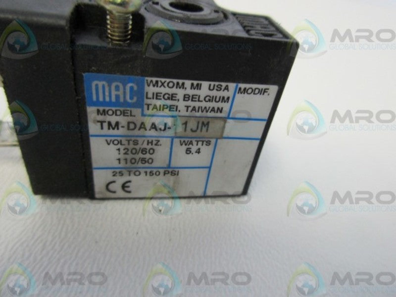 MAC TM-DAA-J-1JM VALVE  NSNP