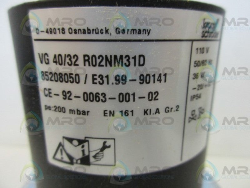 KROM SCHRODER VG40/32R02NM31D GAS SOLENOID VALVE  NSMP