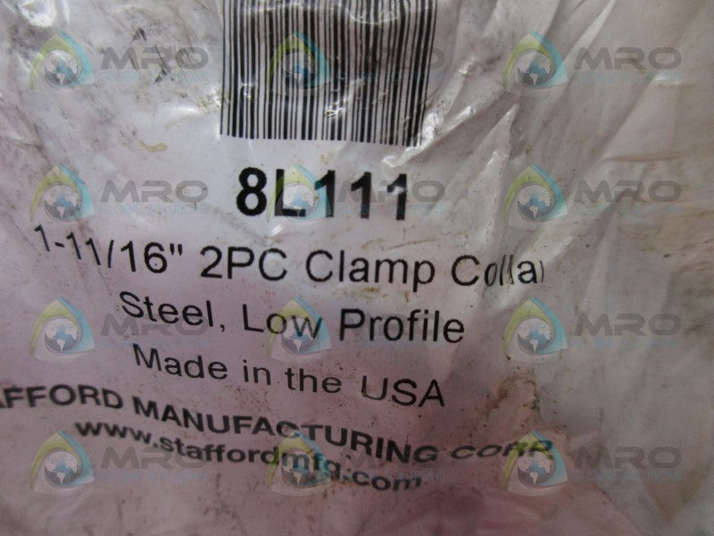 STAFFORD 8L111 CLAMP COLLAR 1-11/16"  NSMP