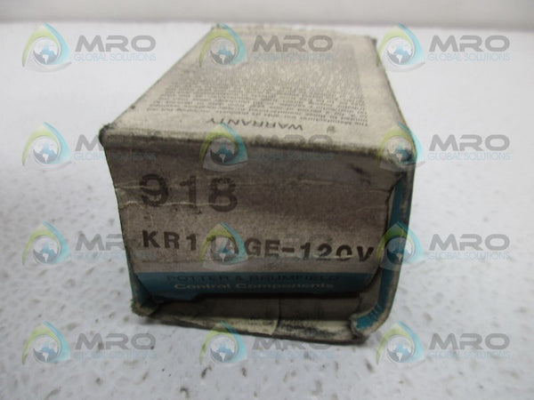 POTTER & BRUMFIELD KR-11AGE-120V RELAY  NSMP