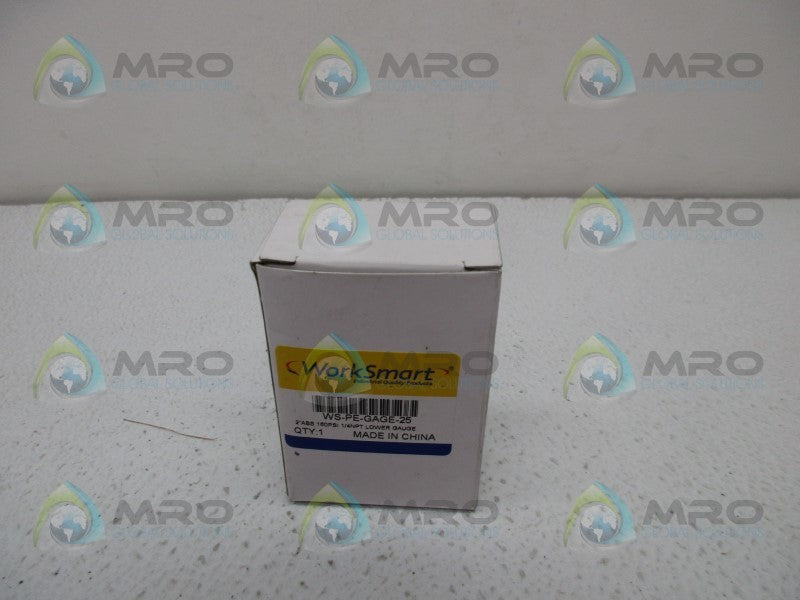 WORKSMART WS-PE-GAGE-25 PRESSURE GAUGE  NSMP