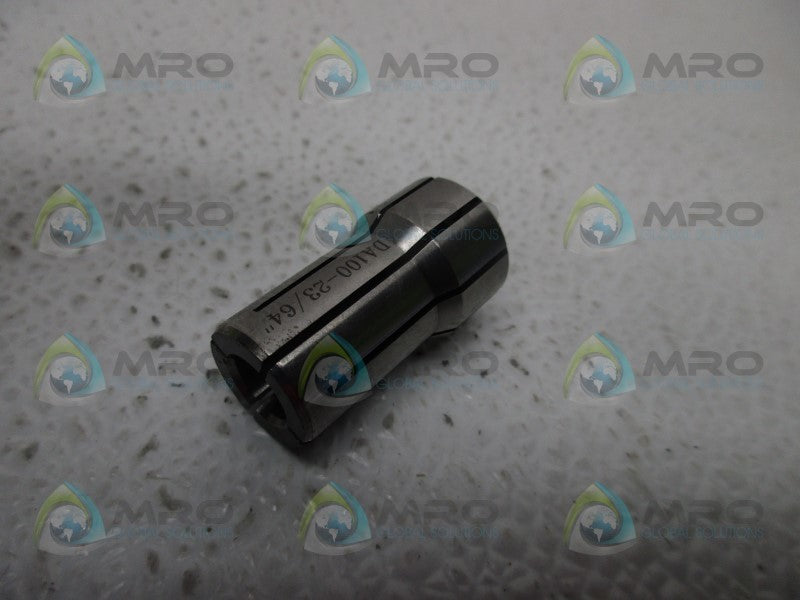 INDUSTRIAL MRO DA100-23/64 DOUBLE ANGLE COLLET * NEW IN ORIGINAL PACKAGE *
