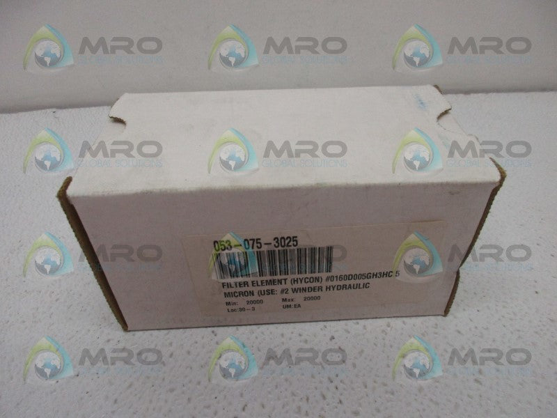 HYDAC 0160D005GH3HC5 FILTER  NSMP