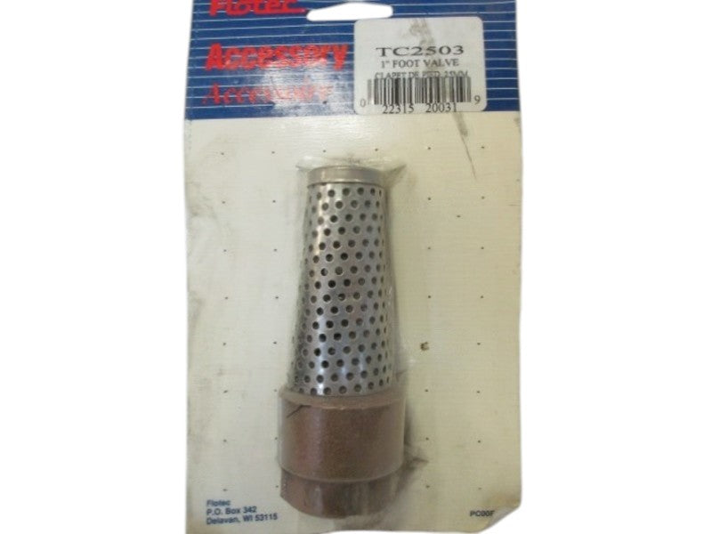 FLOTEC TC2503 BRASS FOOT VALVE  NSMP