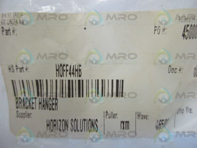 HORIZON SOLUTIONS HOFF44HB BRACKET HANGER  NSMP