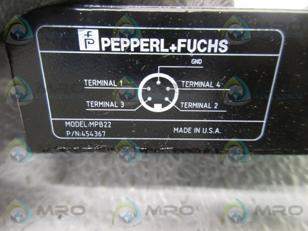 PEPPERL & FUCHS MPB22 PHOTO AUTOMATION SENSOR  NSMP