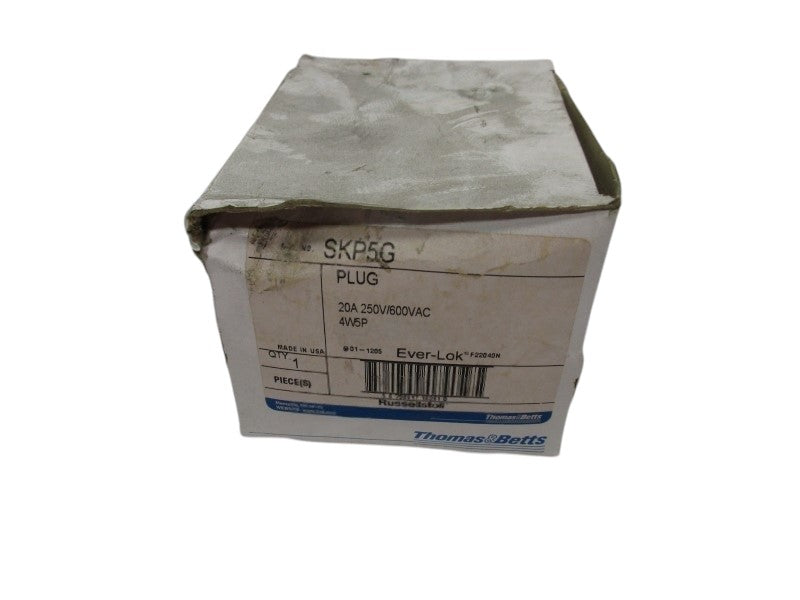 THOMAS & BETTS SKP5G PLUG  NSMP
