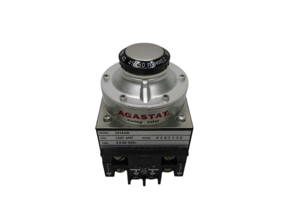 AGASTAT 24I2AD TIME DELAY RELAY 2.5-50 SEC.  NSNP