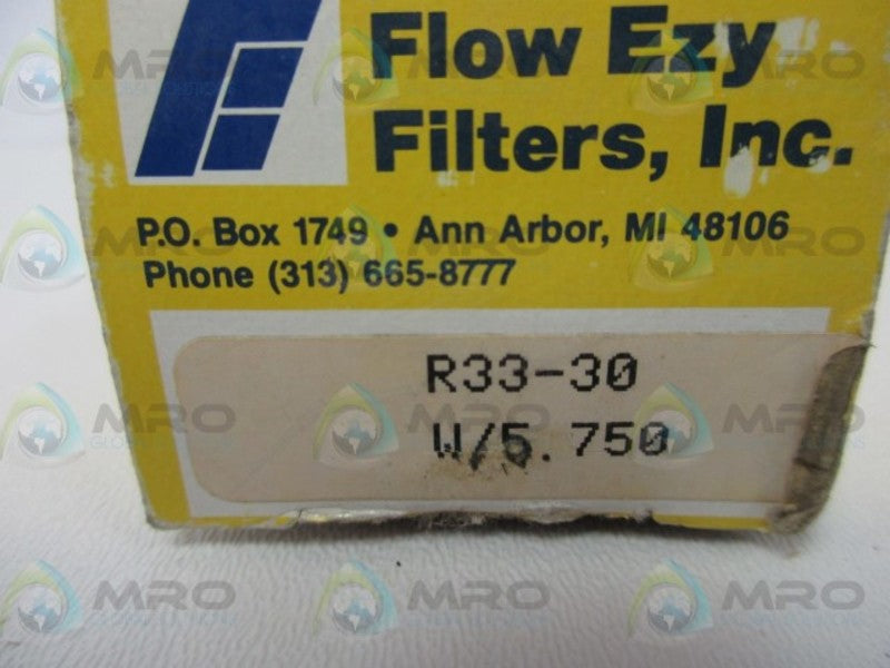 FLOW EZY R33-30 W/5.750 FILTER  UNMP
