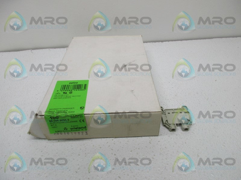 WIELAND 58.506.0055.0 TERMINAL BLOCK (IN BOX)  NSNP