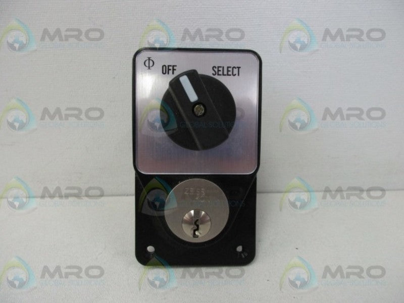 KRAUS & NAIMER A11-A201-600E ROTARY SWITCH  NSMP