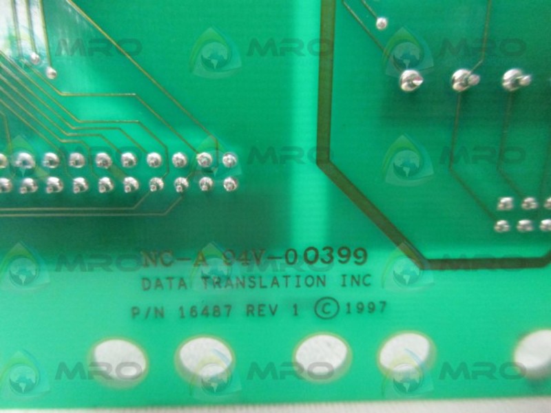 DATA TRANSLATION 16569 INTERFACE CARD  NSMP