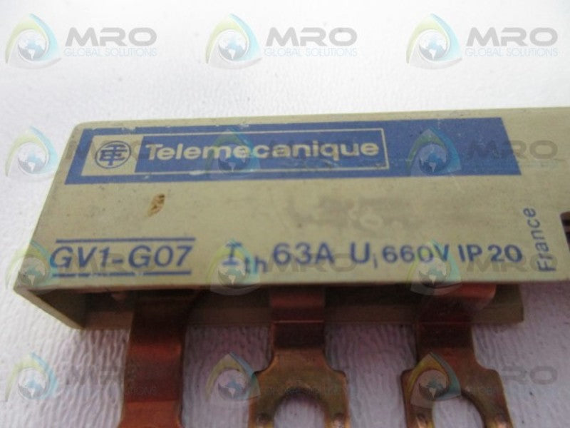 TELEMECANIQUE GV1-G07 BUSBAR TERMINAL BLOCK  UNMP