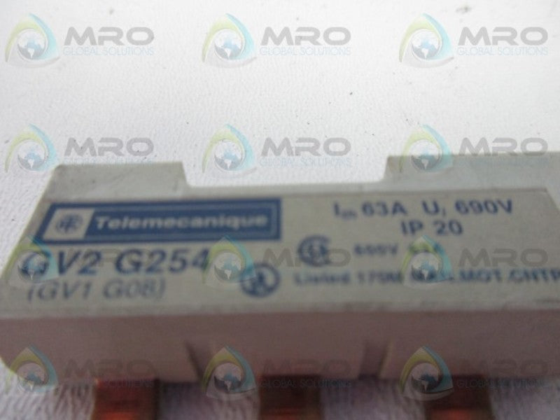TELEMECANIQUE GV2-G254 BUSBAR TERMINAL BLOCK  UNMP