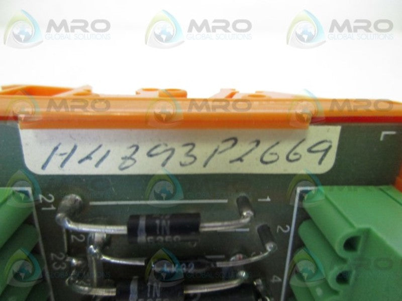 WEIDMULLER H4893P2669 ELECTRICAL BLOCK  NSNP