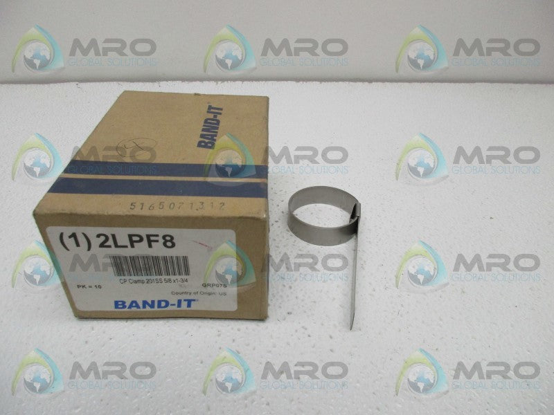 BAND-IT 2LPF8 CLAMP (IN BOX)  NSNP