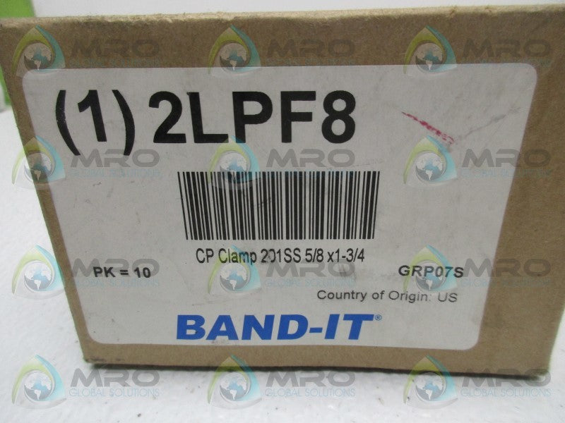 BAND-IT 2LPF8 CLAMP (IN BOX)  NSNP