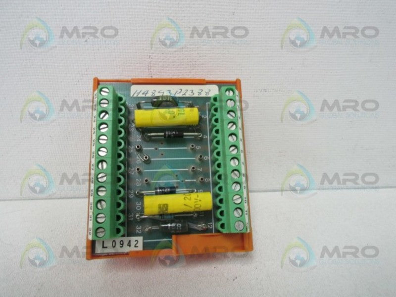 WEIDMULLER H4893P2388 ELECTRICAL BLOCK  UNMP