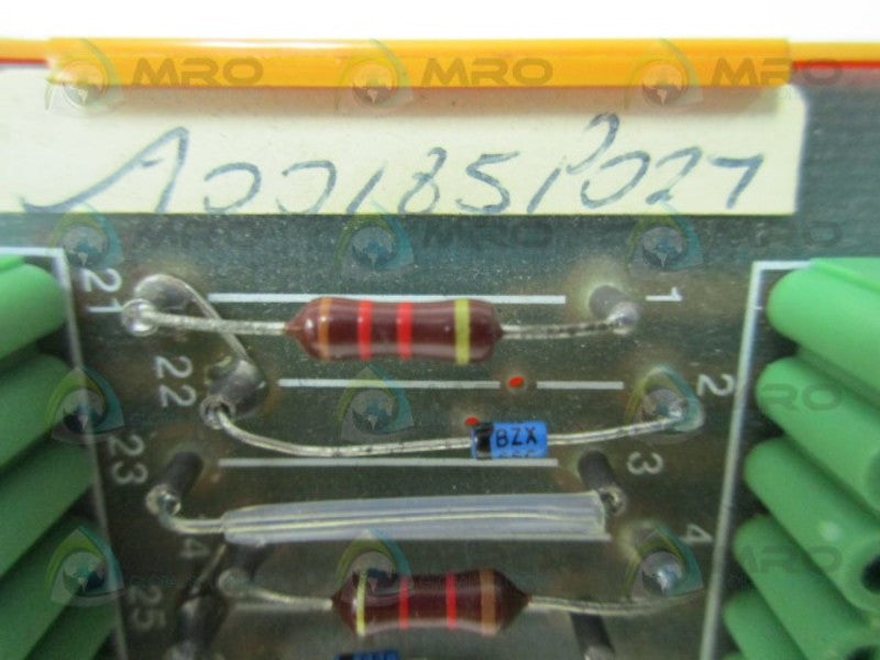 WEIDMULLER A00185P027 ELECTRICAL BLOCK  UNMP