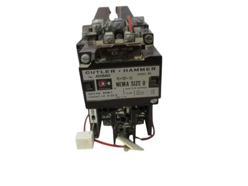 CUTLER HAMMER A10BNO MOTOR STARTER  UNMP