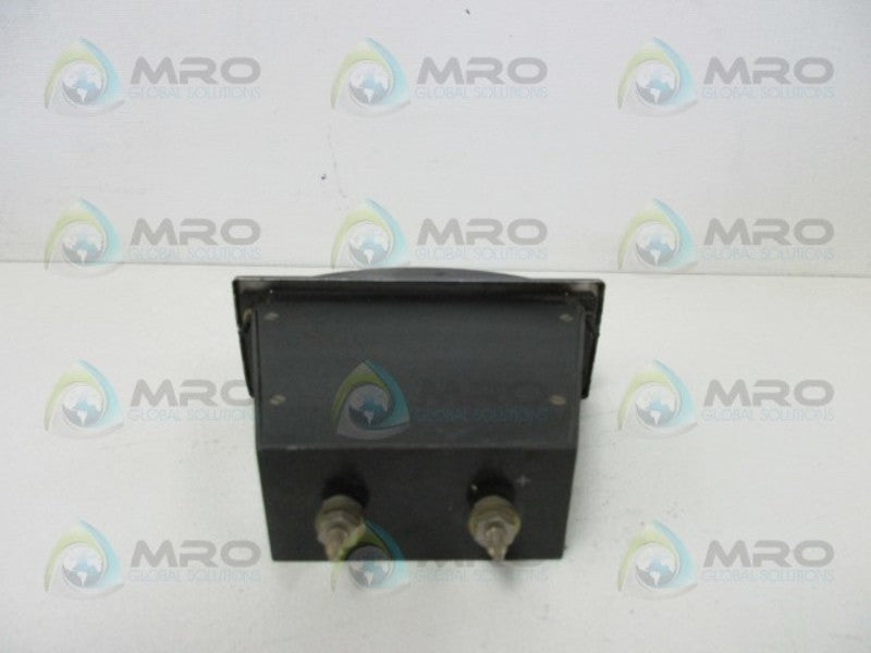 TRIPLETT MODEL 420-E PANEL MOUNT 0-25  UNMP