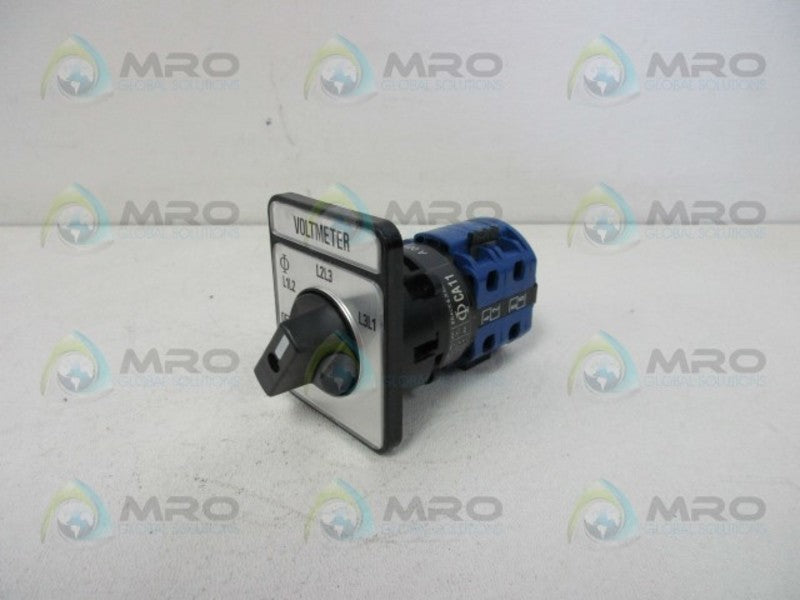 KRAUS & NAIMER CA11A004 POSITION ROTARY SELECTOR SWITCH  NSNP
