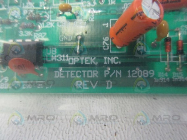 OPTEK 12089 DETECTOR BOARD  NSNP