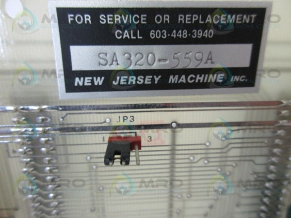 NSNP JERSEY MACHINE SA320-559A CIRCUIT BOARD  UNMP