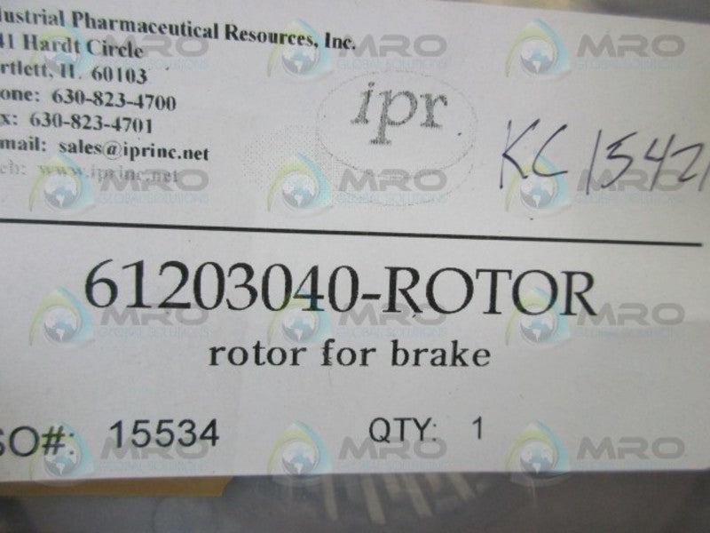 IPR 61203040 ROTOR  NSNP