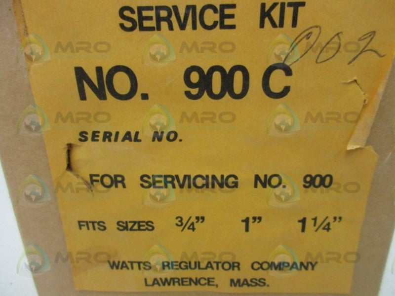 WATSS REGULATOR 900C SERVICE KIT  NSMP