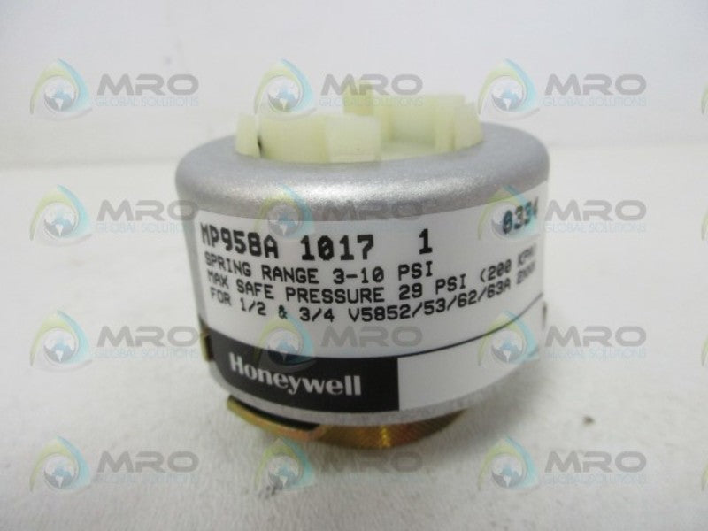 HONEYWELL MP958A1017 PNEUMATIC VALVE ACTUATOR  NSMP