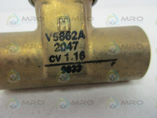 HONEYWELL V5862A2047 CARTRIDGE THREADED GLOBE VALVE  NSMP