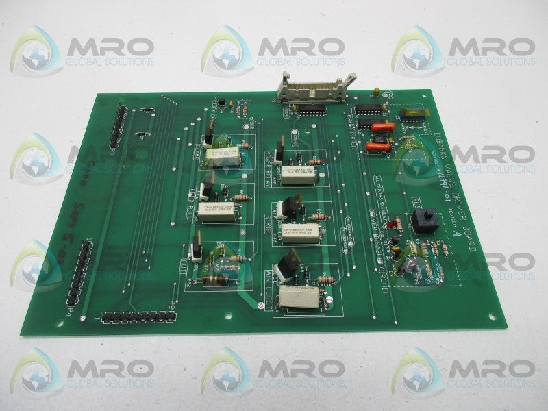 EUBANKS 12605 VALVE DRIVER BOARD UNMP