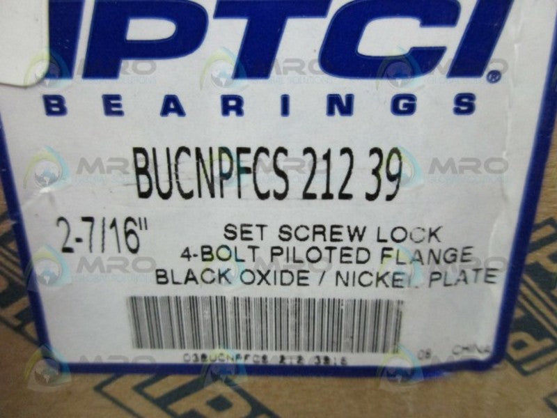 IPTCI BUCNPFCS-212-39 FLANGE BEARING  NSMP